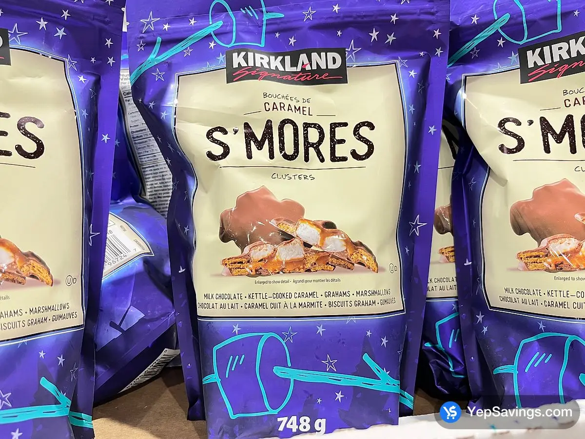 Costco KIRKLAND SIGNATURE CARAMEL S'MORE CLUSTER 748 g - Canada (ITM 1615718)