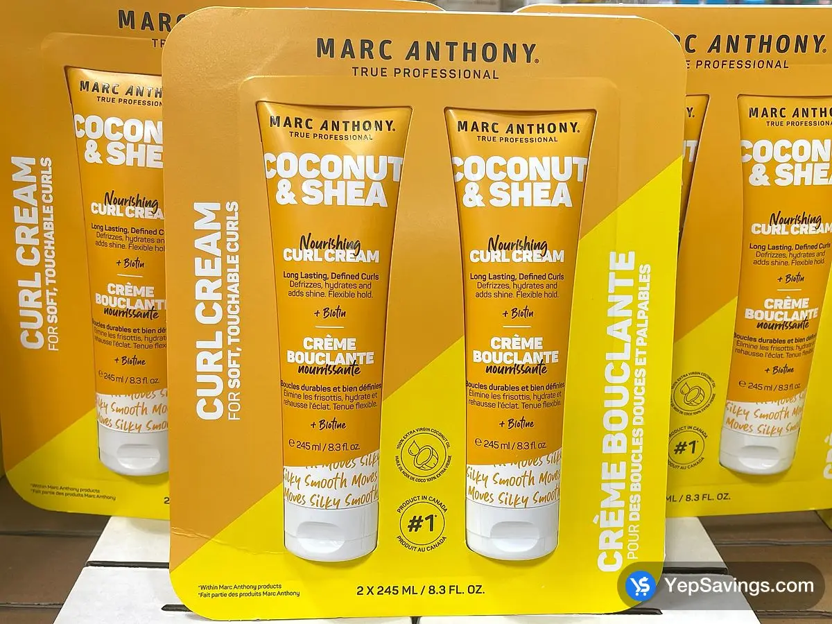 Costco MARC ANTHONY CURL CREAM 2 x 245 mL - Canada (ITM 1883607)