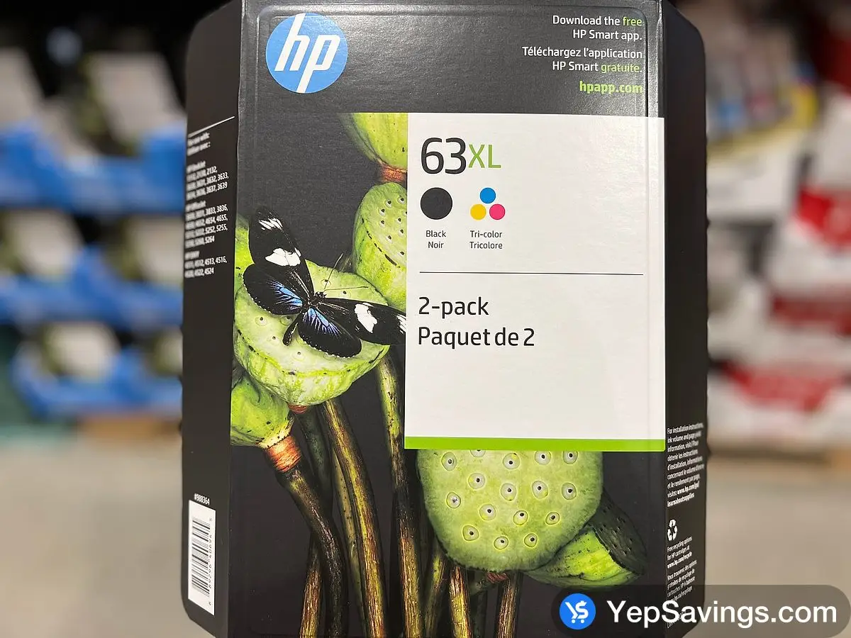 Costco HP 63XL INK CARTRIDGES PACK OF 1 COL / 1 BLK - Canada (ITM 988364)