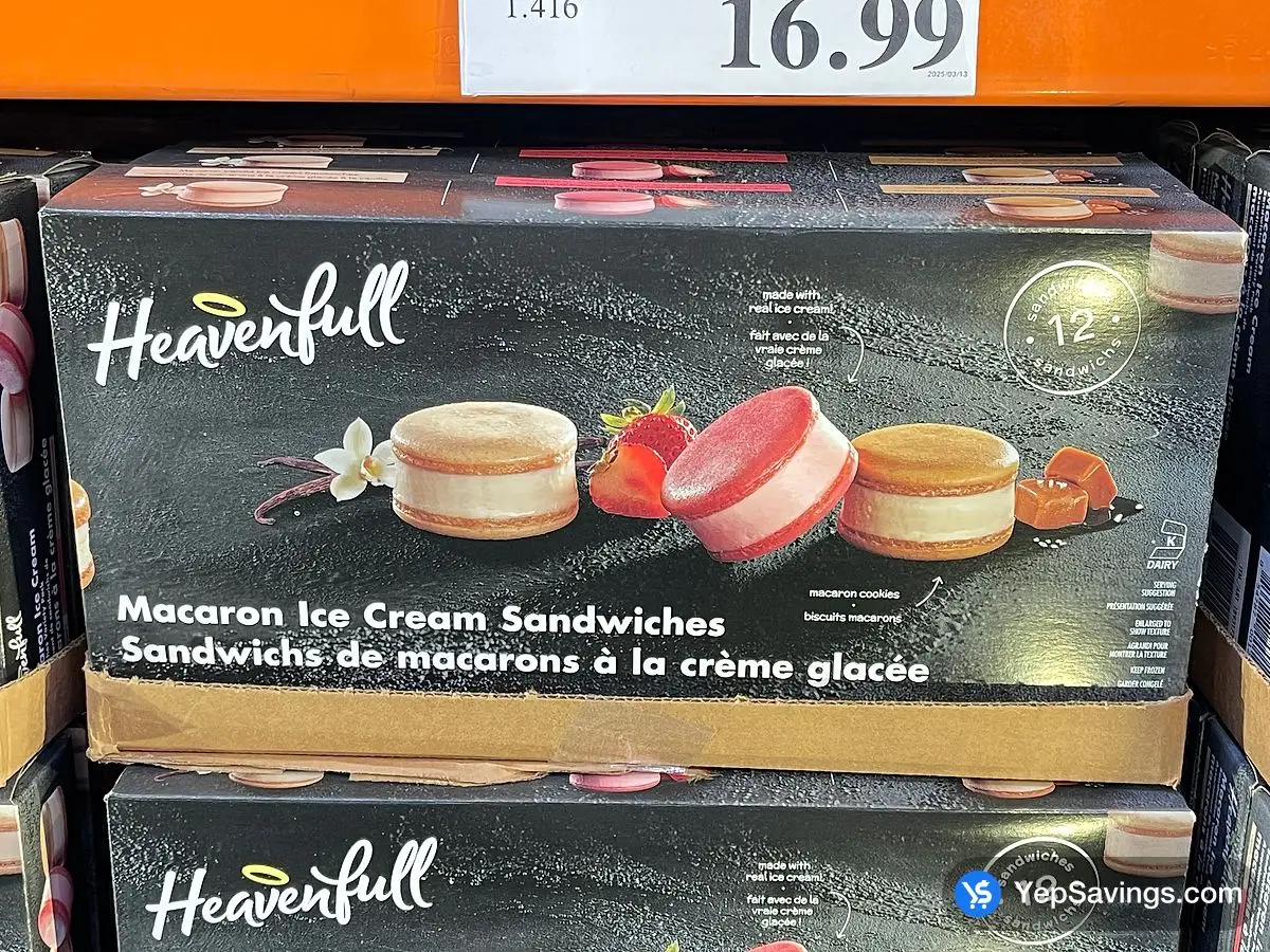 Costco HEAVENFULL MACARONS 12 x 90ml - Canada (ITM 1893172)