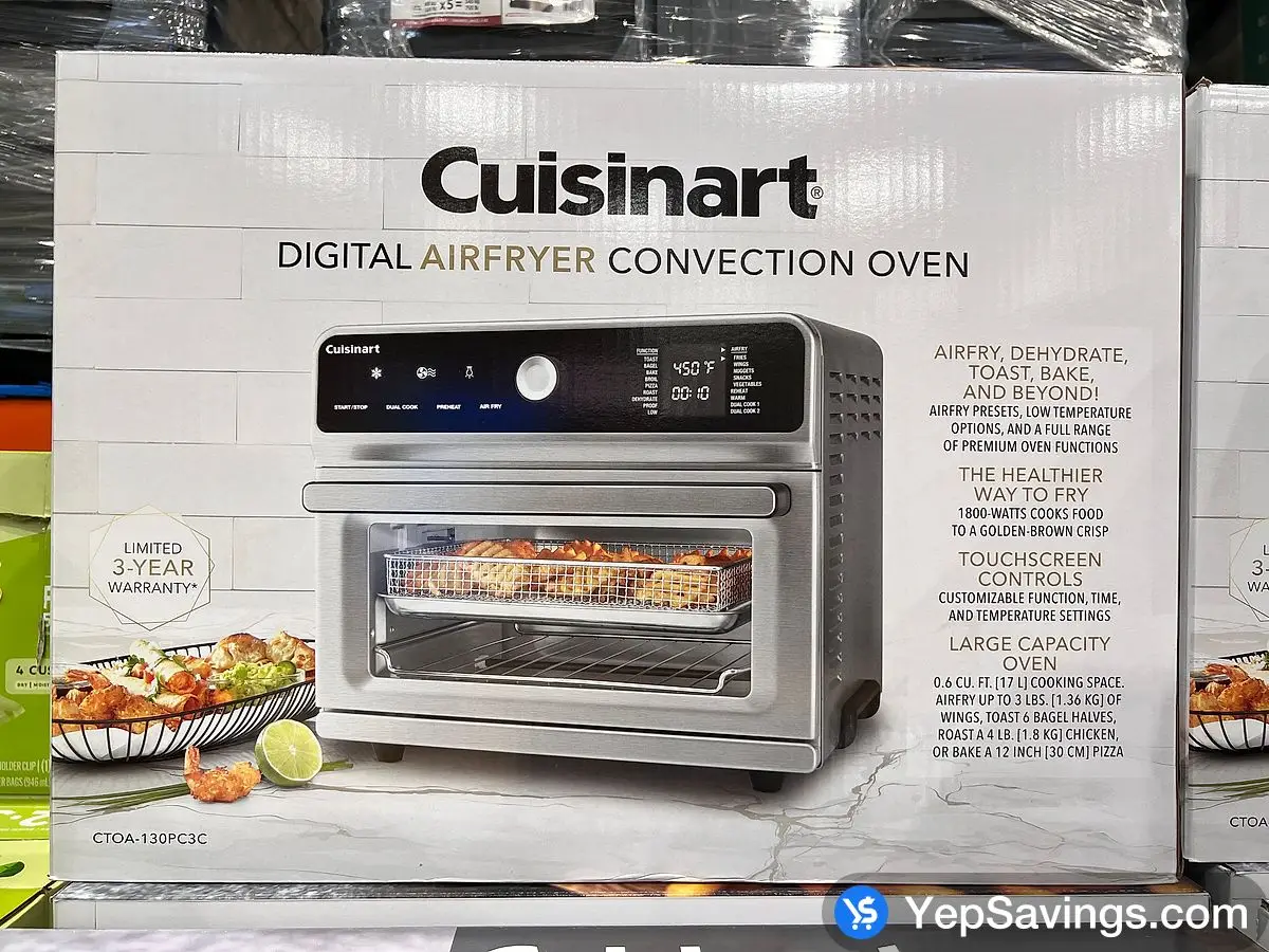 Costco CUISINART DIGITAL AIR FRYER CONVECTION TOASTER - Canada (ITM 3473236)