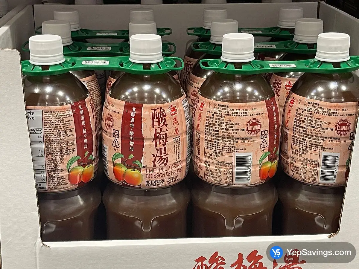 Costco I - MEI PLUM DRINK 2 x 1.5 L - Canada (ITM 3001236)