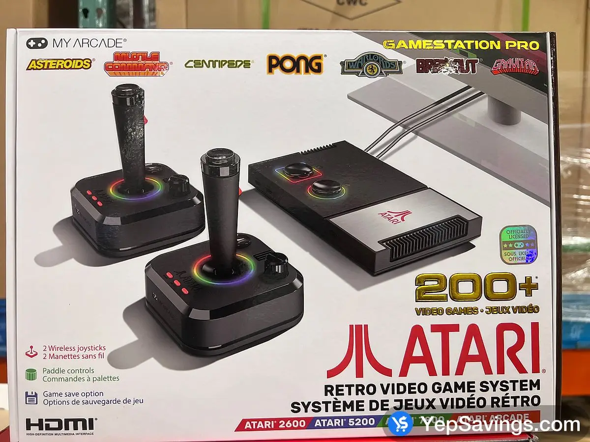 Costco MY ARCADE ATARI GAMESTATION PRO - Canada (ITM 1757619)