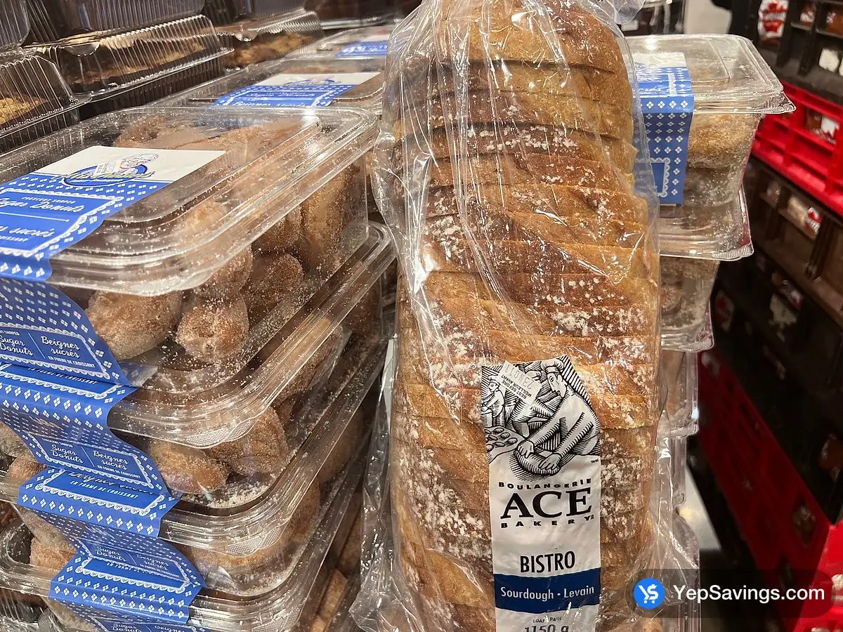 Costco ACE BAKERY SOURDOUGH BISTRO BREAD 1,150 g D2 - Canada (ITM 1764168)