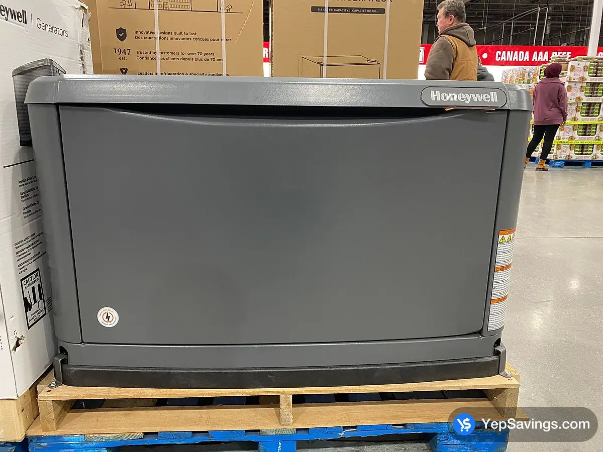 Costco HONEYWELL 22KW STANDBY GENERATOR WITH 200A SWITCH - Canada (ITM 1736025)
