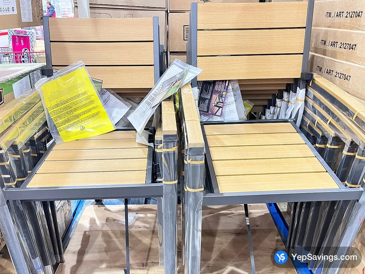 Costco SUNVILLA COMMERCIAL CHAIR STACKABLE - Canada (ITM 1768234)