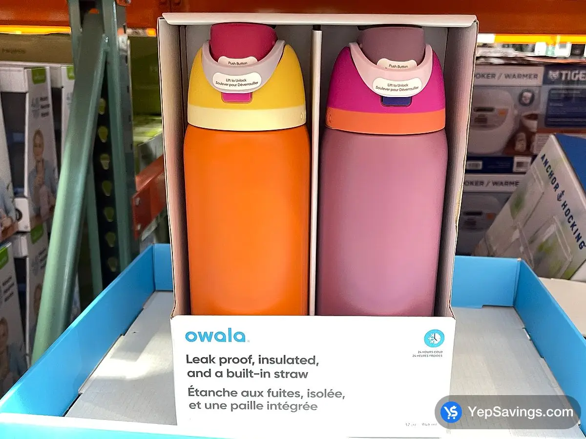 Costco OWALA WATER BOTTLES PACK OF 2 - Canada (ITM 1855988)