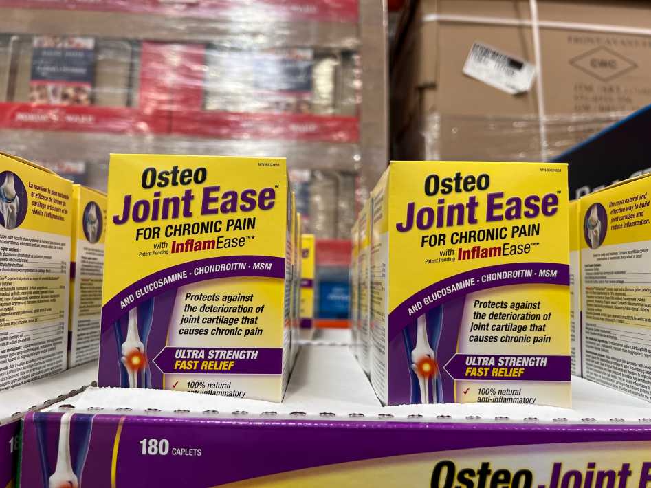 WEBBER NATURALS OSTEO JOINT EASE 180 CAPLETS ITM 655360 at Costco