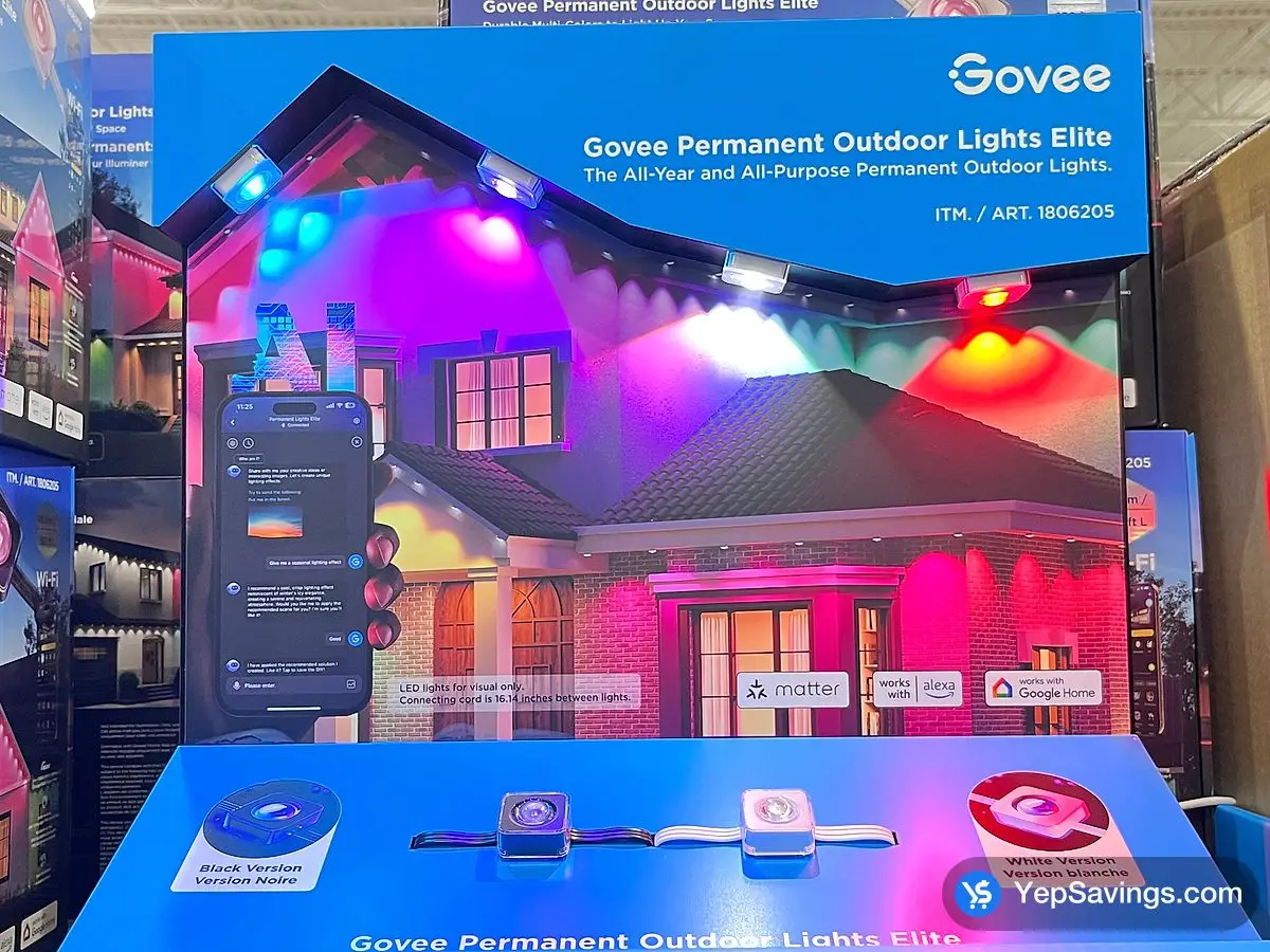 Costco GOVEE OUTDOOR LIGHTS 45m / 150ft - Canada (ITM 1806205)