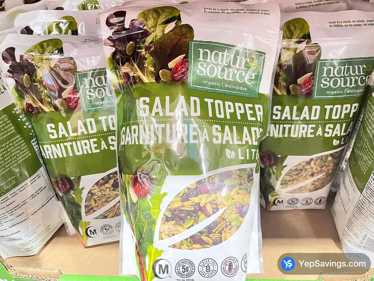 Costco NATURESOURCE ORGANIC SALAD TOPPER 1 kg - Canada (ITM 3875466)