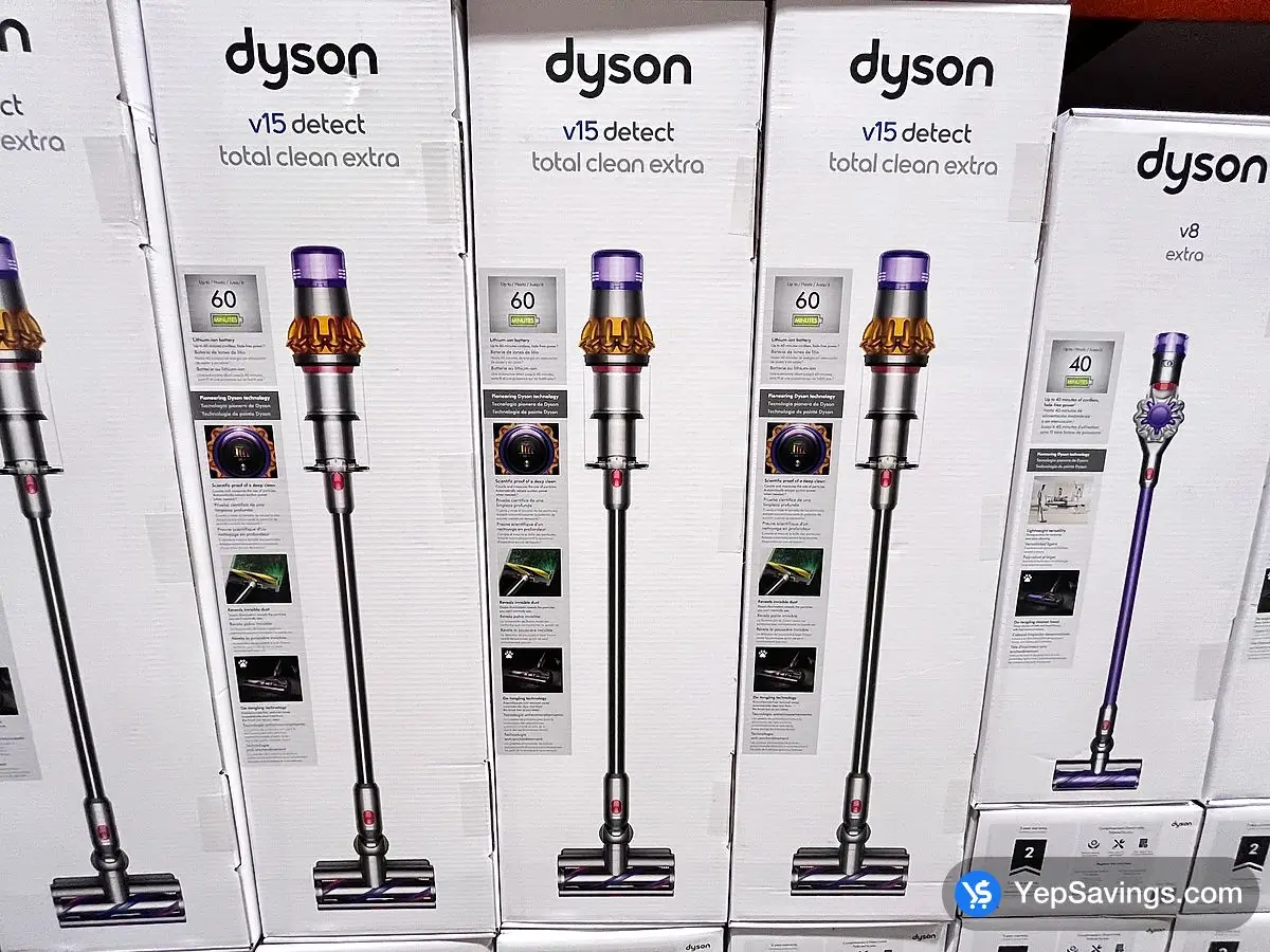 DYSON V15 DETECT TOTAL CLEAN CORDLESS STICK VACUUM ITM 1711427 at Costco