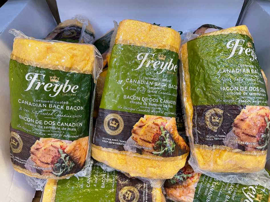 Costco Freybe Cornmeal Back Bacon - Canada (ITM 57661)