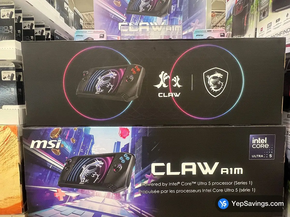 Costco MSI CLAW 7 " HANDHELD GAMING A1M - 048CA - Canada (ITM 1829367)