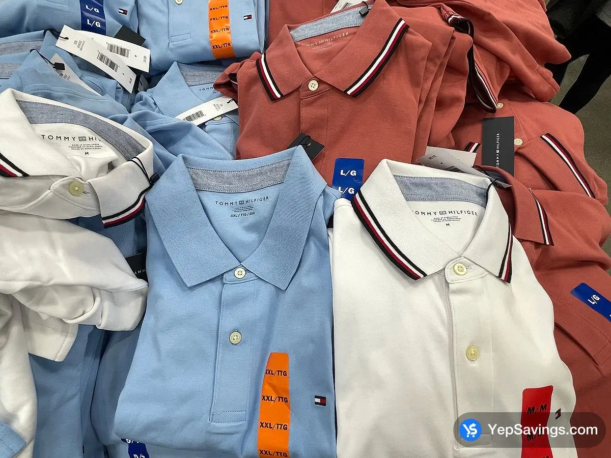 Costco TOMMY HILFIGER POLO +MENS SIZES S,M - Canada (ITM 3006001)
