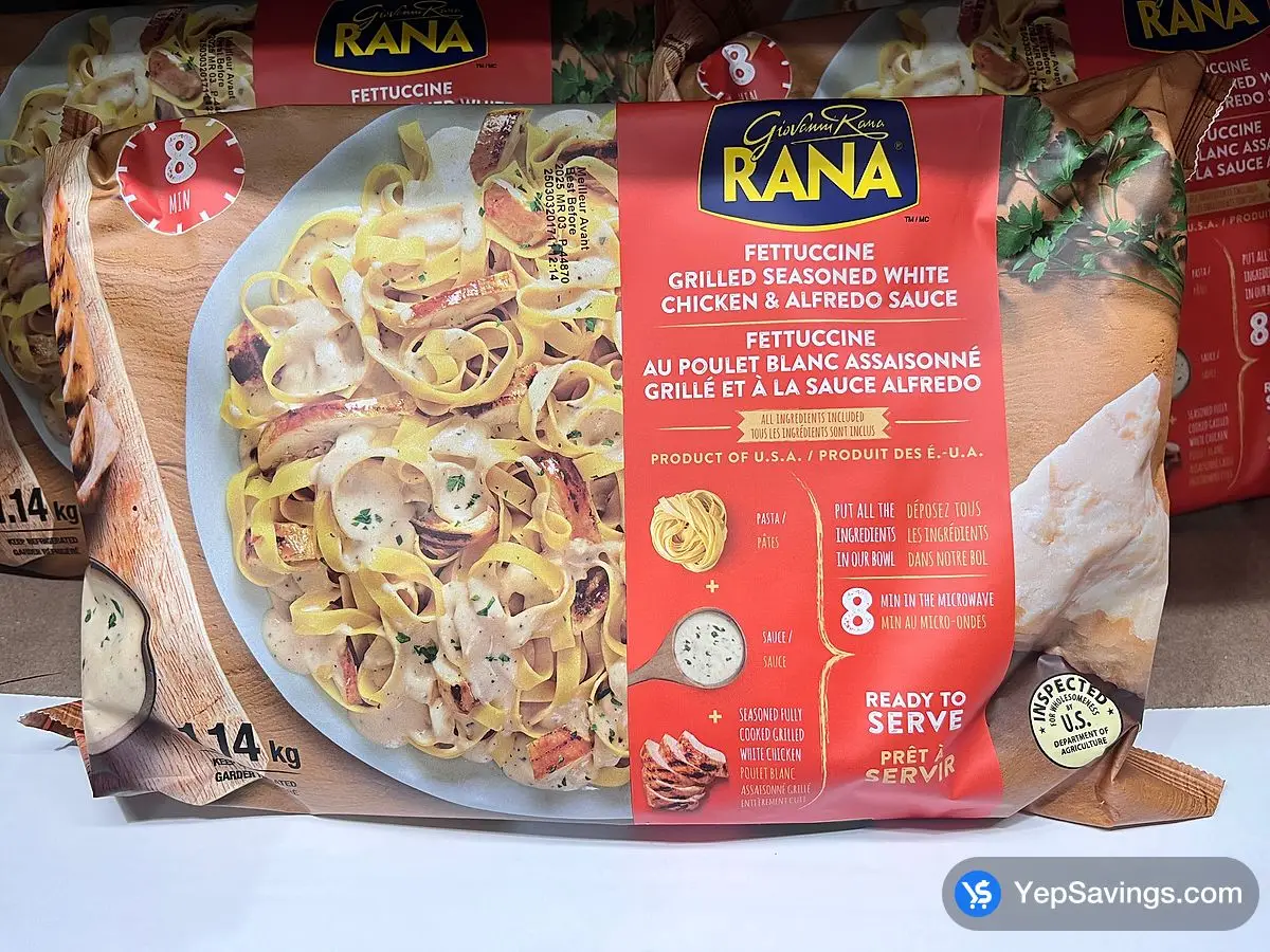Costco RANA CHICKEN ALFREDO 1.14 kg - Canada (ITM 1795976)