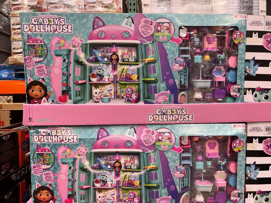 GABBY'S PURRFECT DOLLHOUSE WITH ACCESSORIES ITM 2469333 at Costco