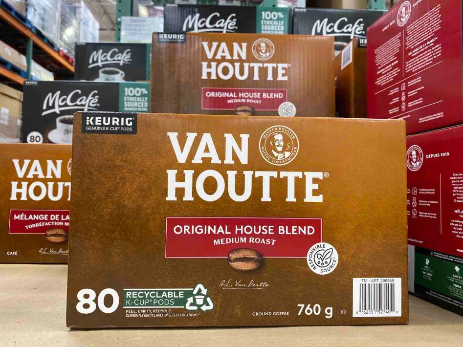 VAN HOUTTE HOUSE BLEND K-CUPS 80 COUNT ITM 266556 at Costco