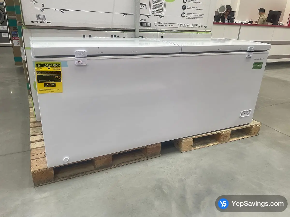 Costco HAMILTON BEACH 21.0 CUFT CHEST FREEZER - Canada (ITM 1734856)