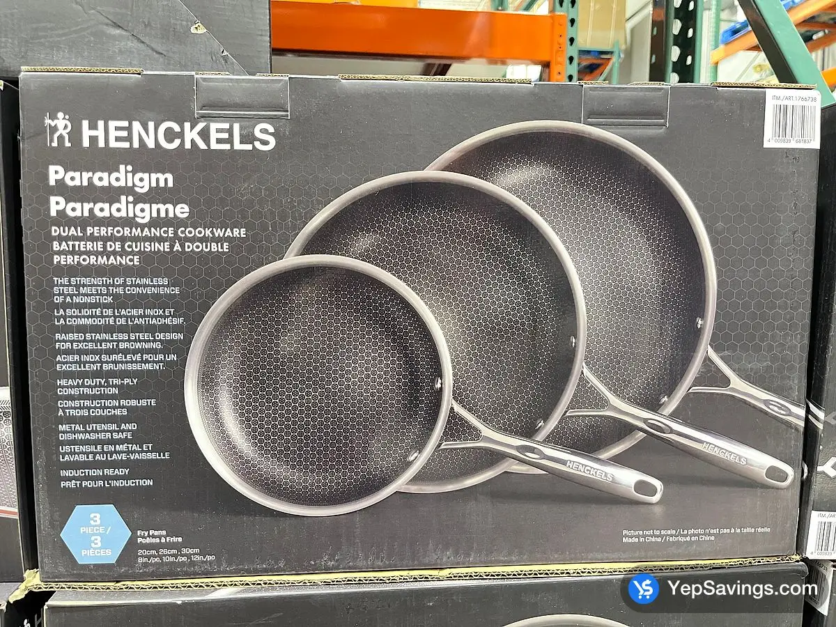 Costco ZWILLING PARADIGM SKILLET SET 3 PIECES - Canada (ITM 1766738)