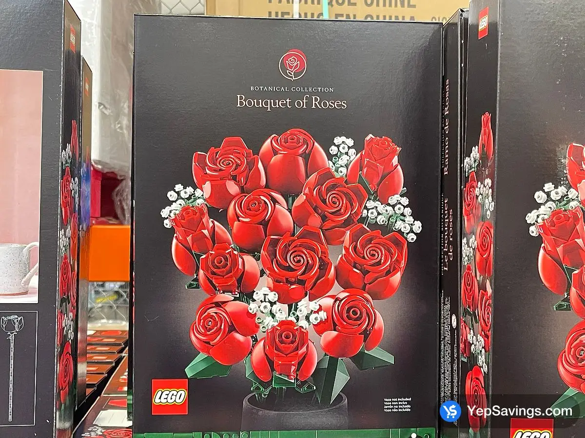 Costco LEGO BOTANICAL COLLECTION BOUQUET OF ROSES - Canada (ITM 2410328)