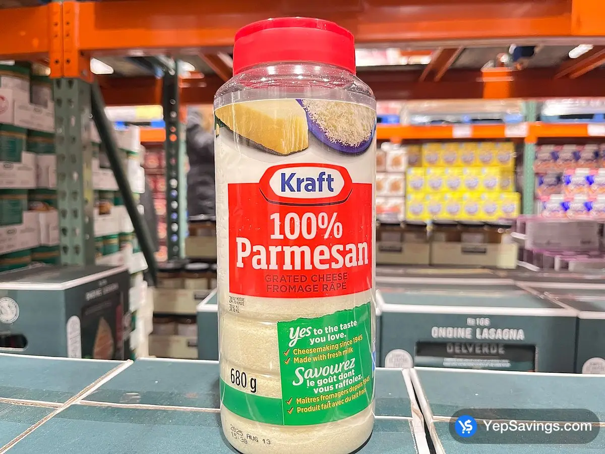KRAFT PARMESAN CHEESE 680 g ITM 766951 at Costco