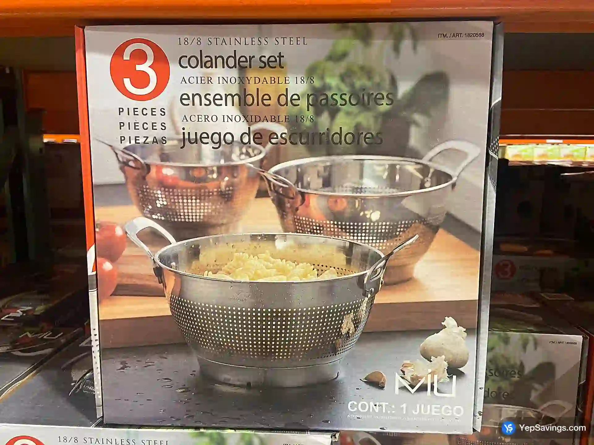 Costco MIU COLANDER SET 3 PIECES - Canada (ITM 11820588)