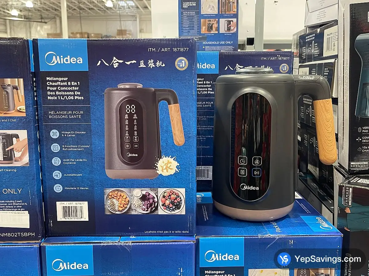 Costco MIDEA NUT MILK MAKER 1.06 QT ( 1 L ) - Canada (ITM 1871877)