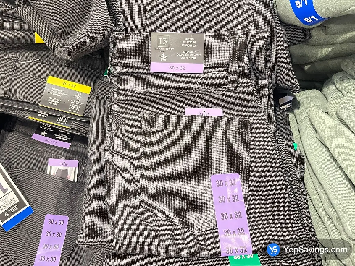 Costco URBAN STAR 5 POCKET PANT + MENS SIZES 30-42 - Canada (ITM 1944442)