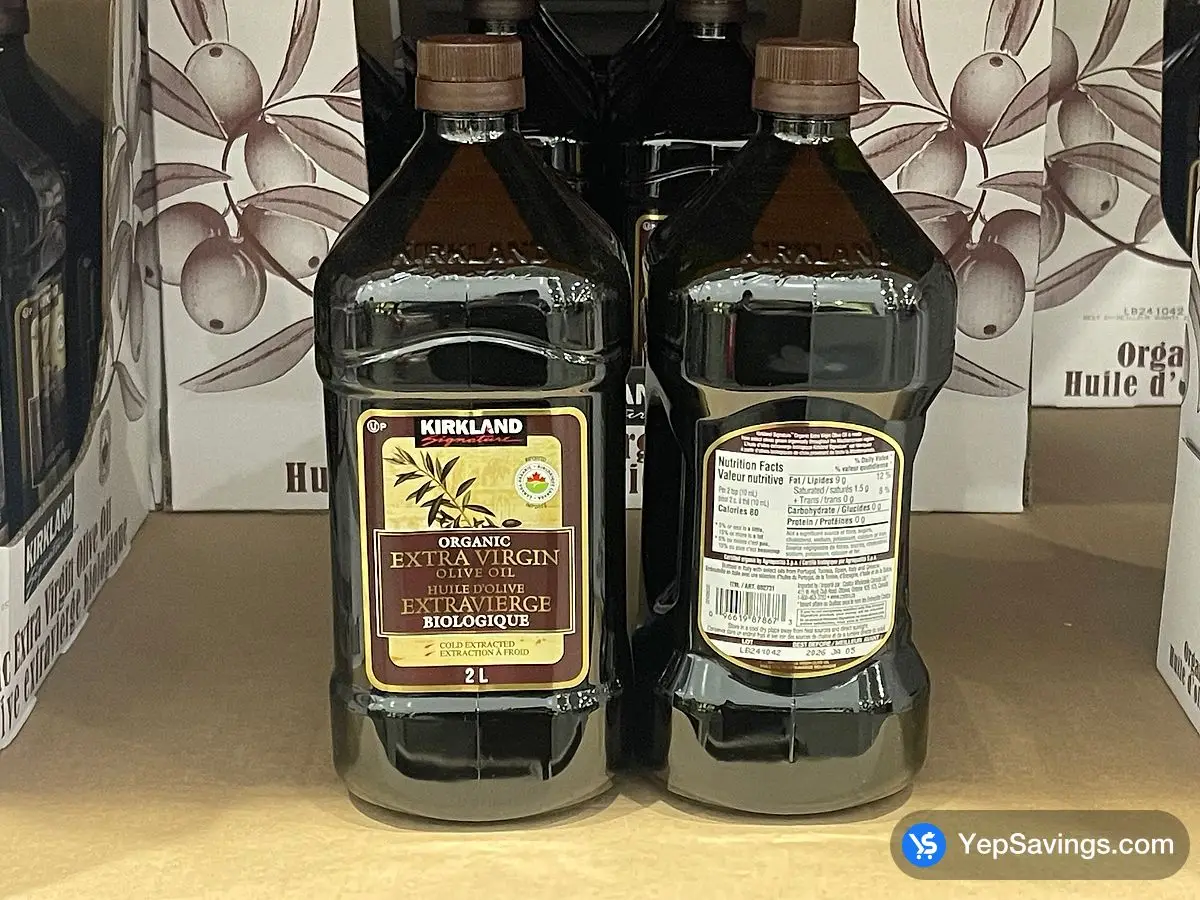 Costco KIRKLAND SIGNATURE EXTRA VIRGIN OLIVE OIL 2 L - Canada (ITM 692731)