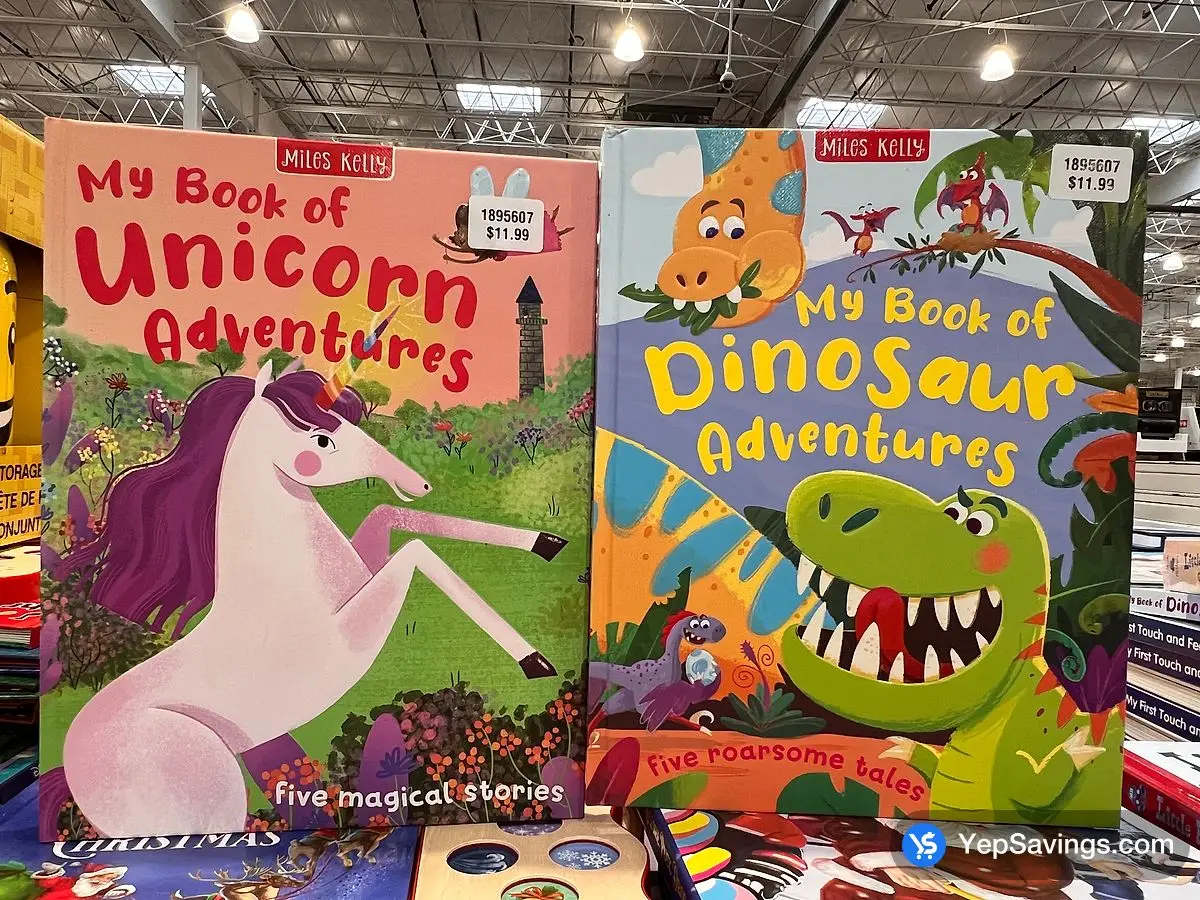 Costco My Book of Dinosaur / Unicorn Adventures - Canada (ITM 1895607)