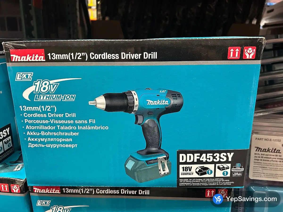 Costco MAKITA 18V CORDLESS DRILL 1/2 INCH - Canada (ITM 1909109)