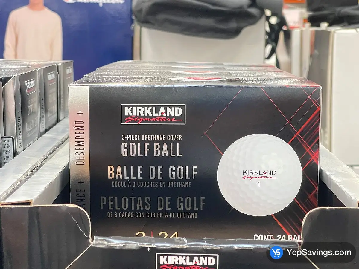 KIRKLAND SIGNATURE GOLF BALLS V3.0 PACK OF 24 ITM 1654518 at Costco