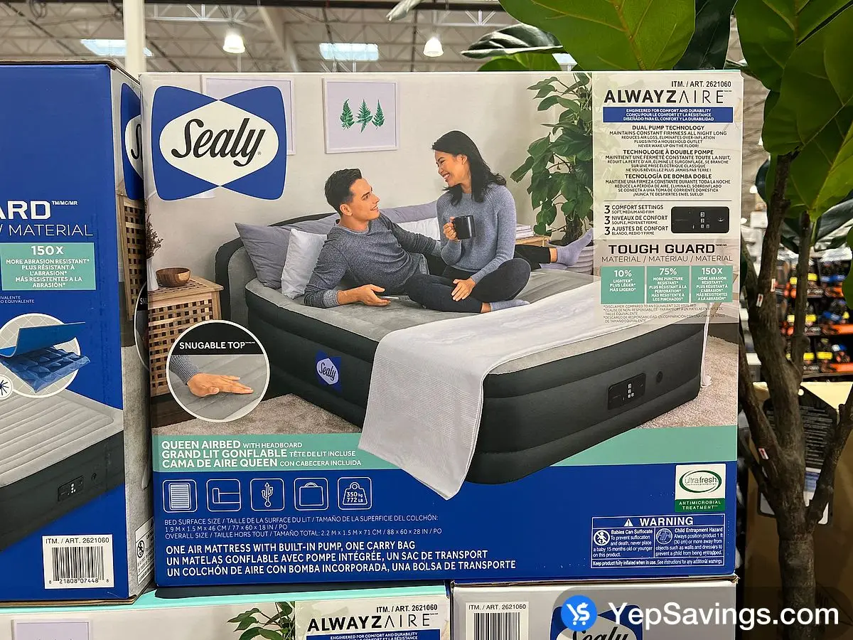 SEALY AIR MATRESS ALWAYZAIR ITM 2621060 at Costco