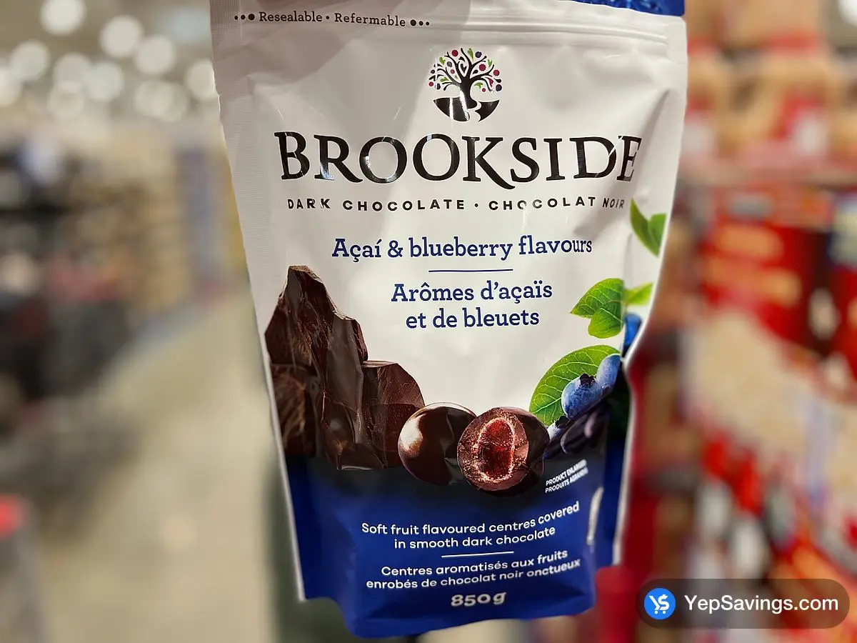 BROOKSIDE ACAI DARK CHOCOLATE 850 g ITM 919922 at Costco