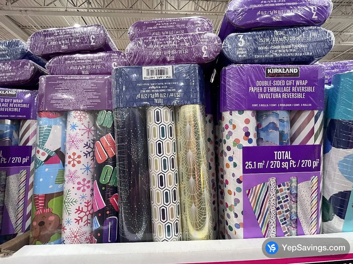 KIRKLAND SIGNATURE SPRING WRAP 3PK 25.1 m² / 270 sq ft ITM 1739998 at Costco