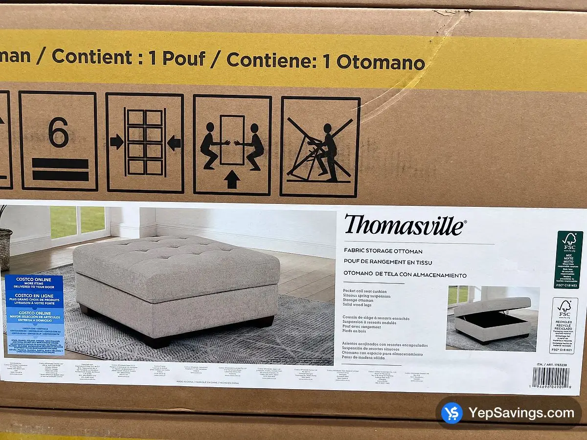 STORAGE OTTOMAN view 2