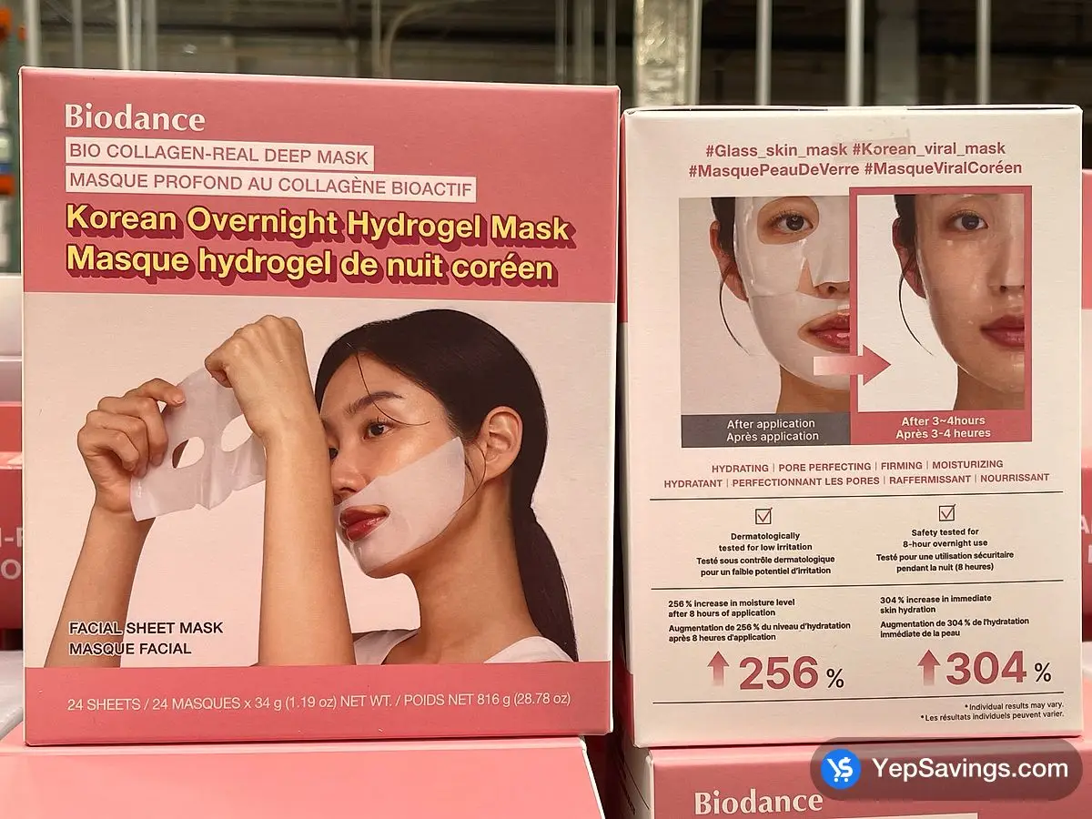 Costco BIODANCE BIO COLLAGEN MASK 24 masks - Canada (ITM 1859657)