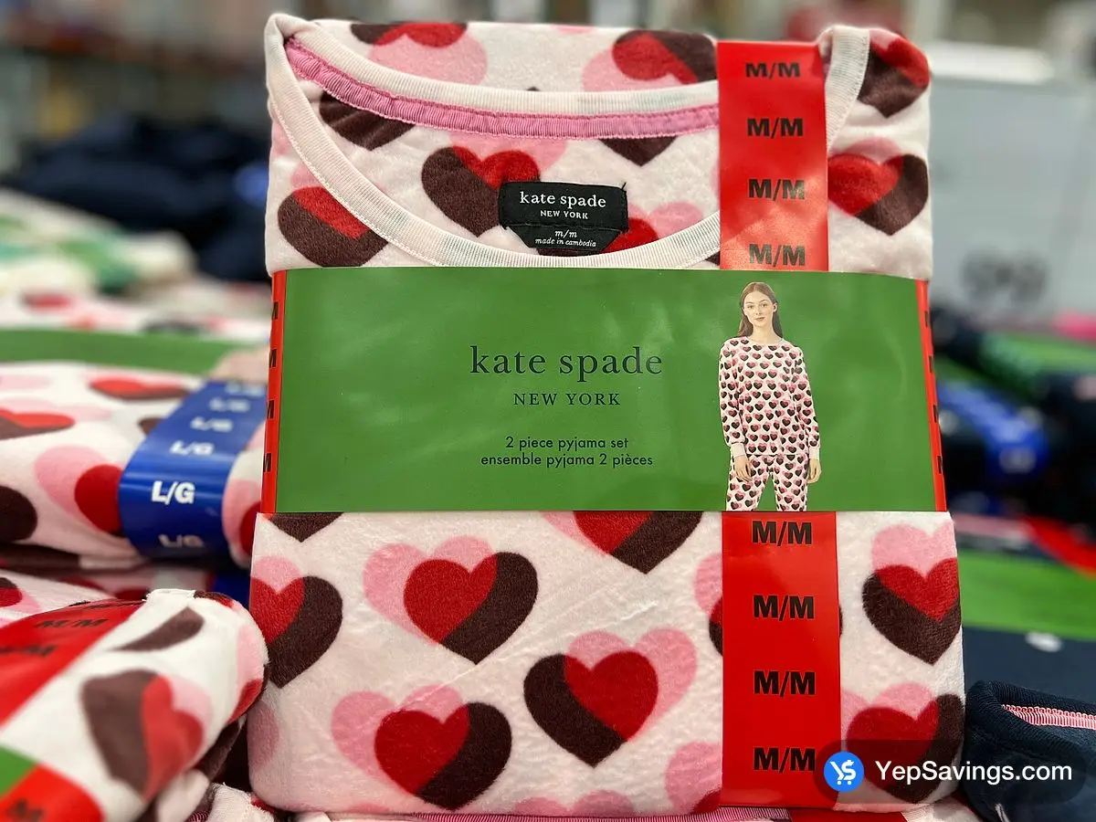 KATE SPADE VELOUR PJ SET + LADIES SIZES S-XXL ITM 4112002 at Costco