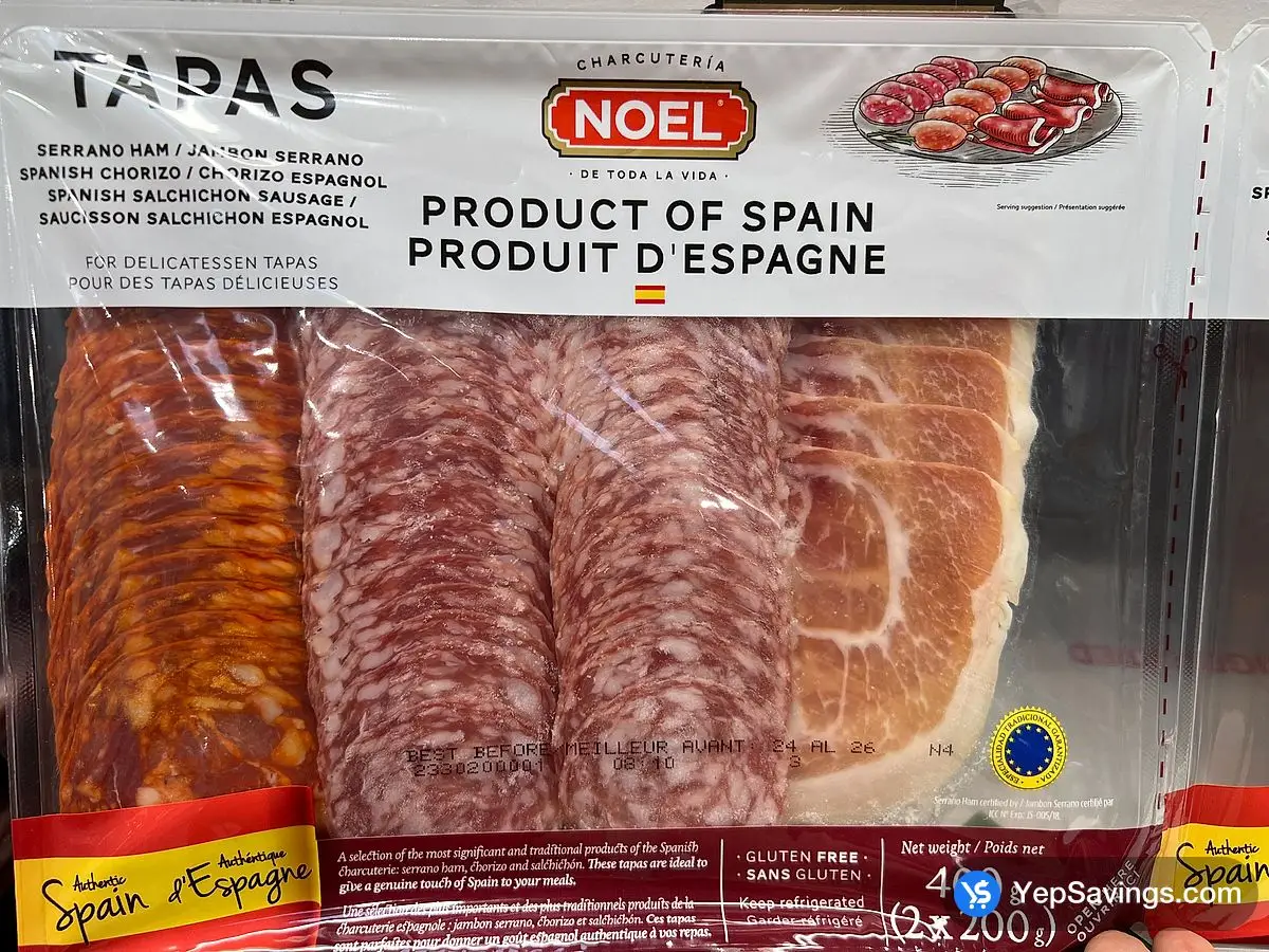 Costco NOEL SPANISH TAPAS 2 X 200 g - Canada (ITM 1567350)