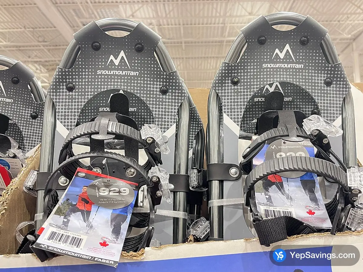 Costco FABER SNOW SHOES + 8x21 , 8x26 , 9x29 - Canada (ITM 1751442)
