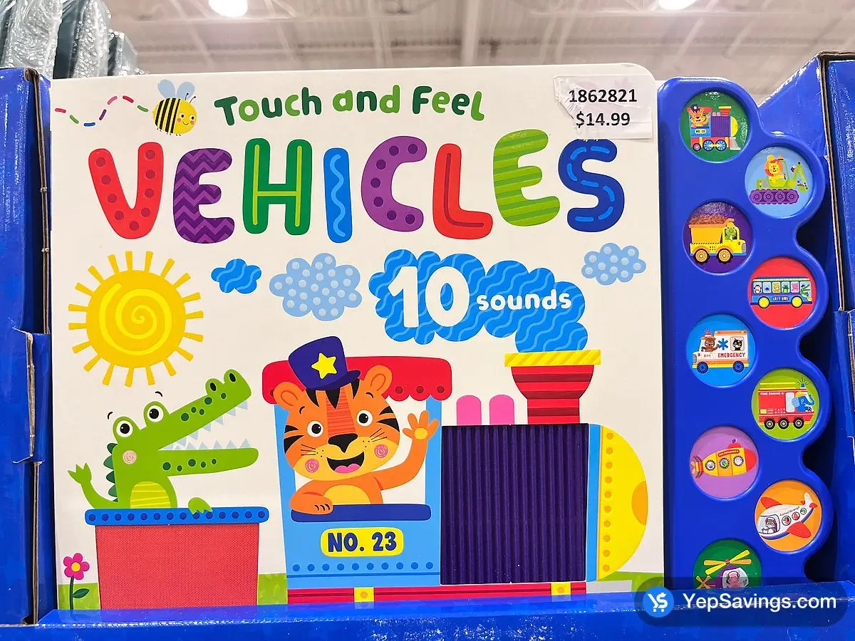 Costco Touch and Feel SAFARI 10 sounds - Canada (ITM 1862821)