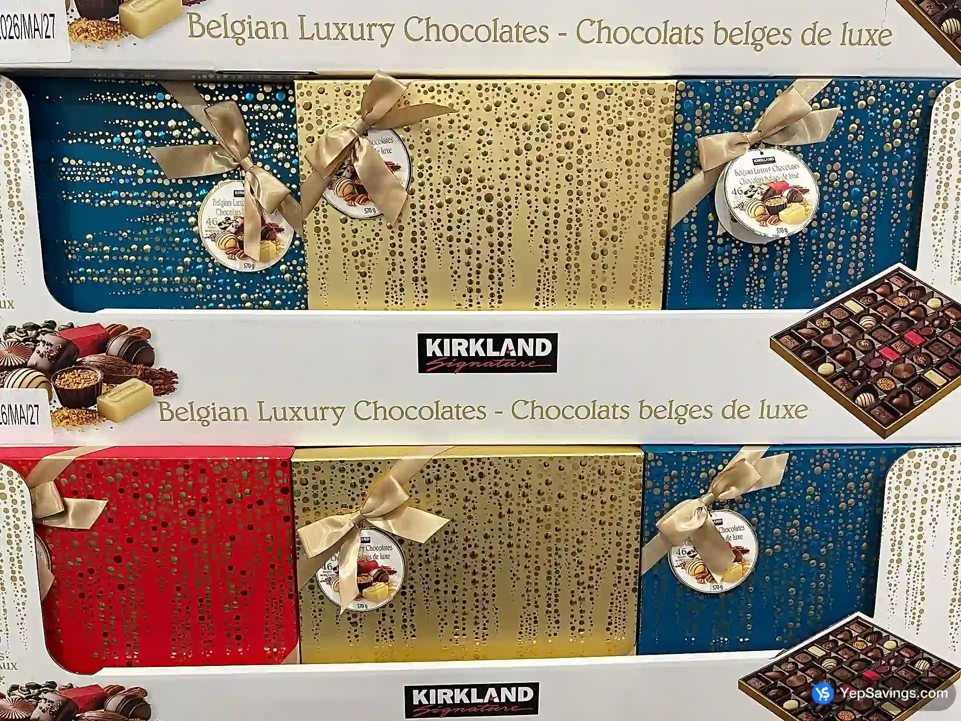 Costco KIRKLAND SIGNATURE BELGIAN CHOCOLATES 570 g - Canada (ITM 869351)