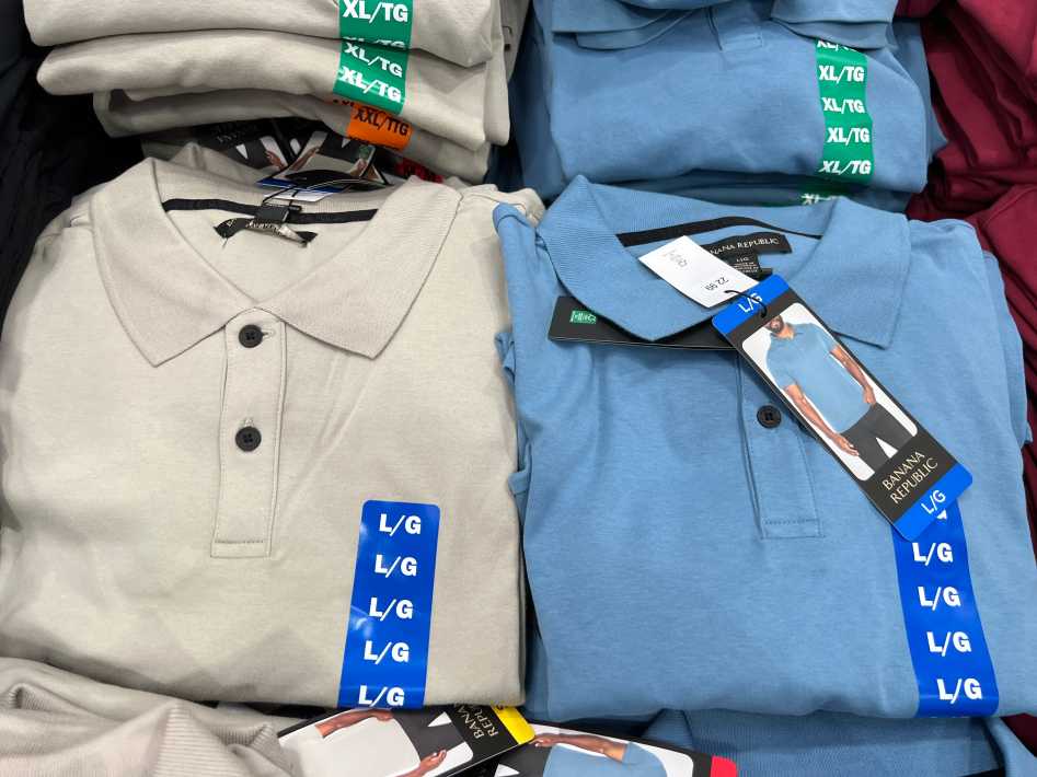 BANANA REPUBLIC LUXE POLO + MENS SIZES S , M ONLY - Costco Canada