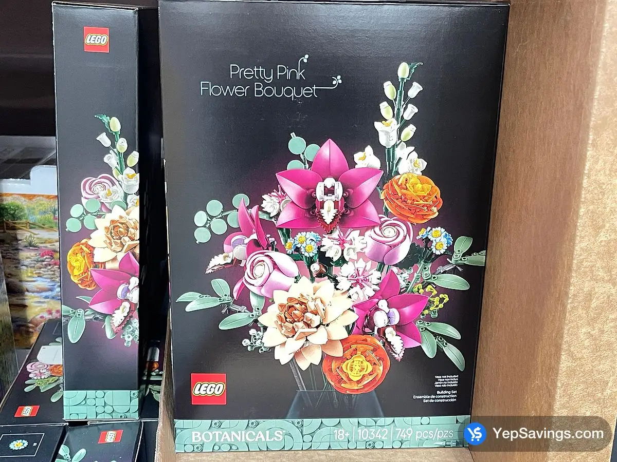 Costco LEGO BOTANICALS PRETTY PINK BOUQUET - Canada (ITM 2510342)