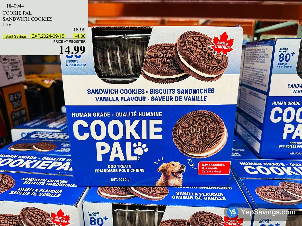 COOKIE PAL SANDWICH COOKIES 1 kg at Costco South Saskatoon