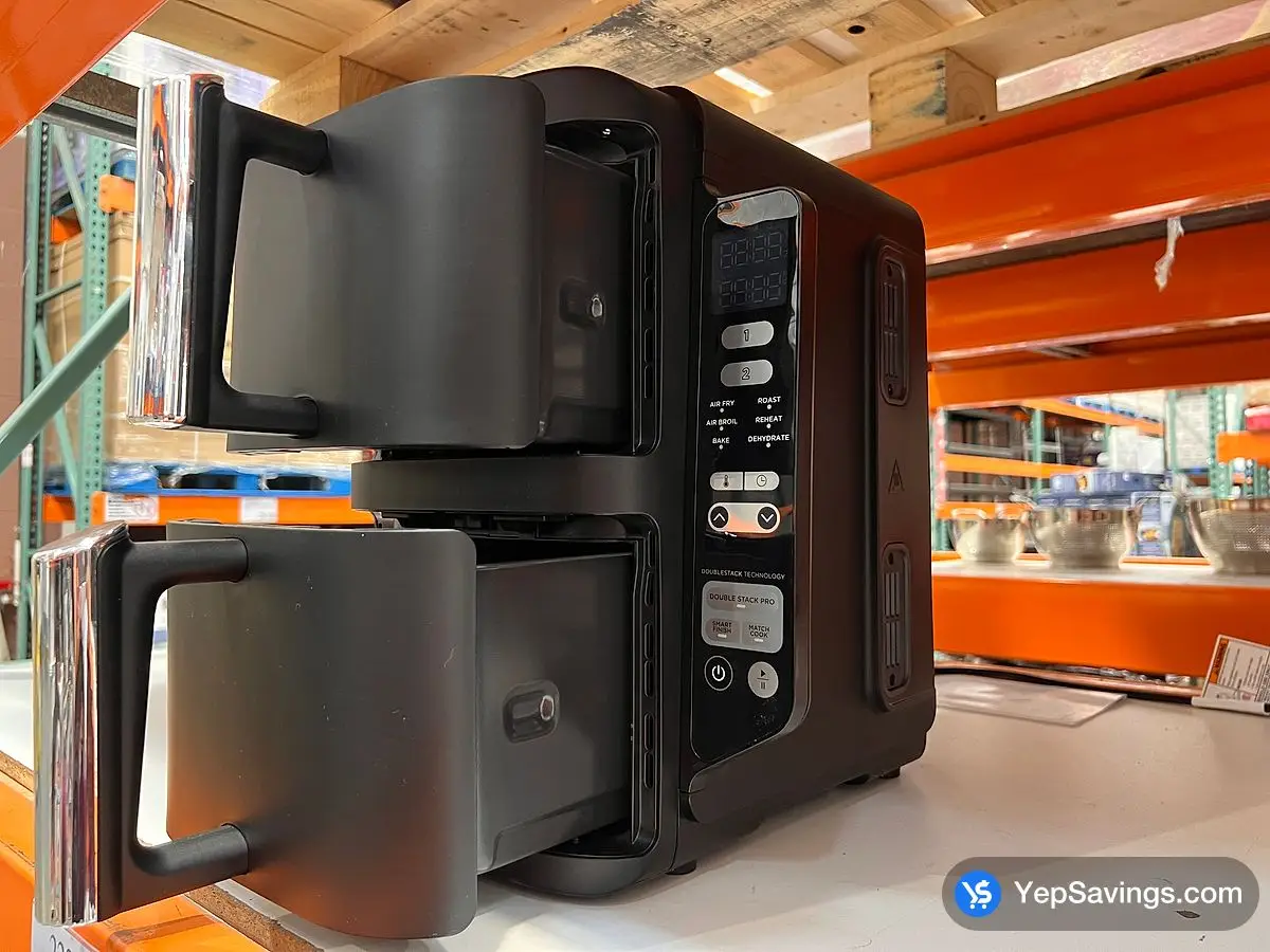 Costco NINJA DUAL STACKED AIR FRYER 8 QT ( 7.6 L ) - Canada (ITM 2223313)
