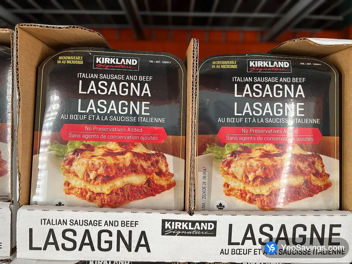 KIRKLAND SIGNATURE SAUSAGE AND BEEF 2 x 1.5 kg ITM 1295911 at Costco