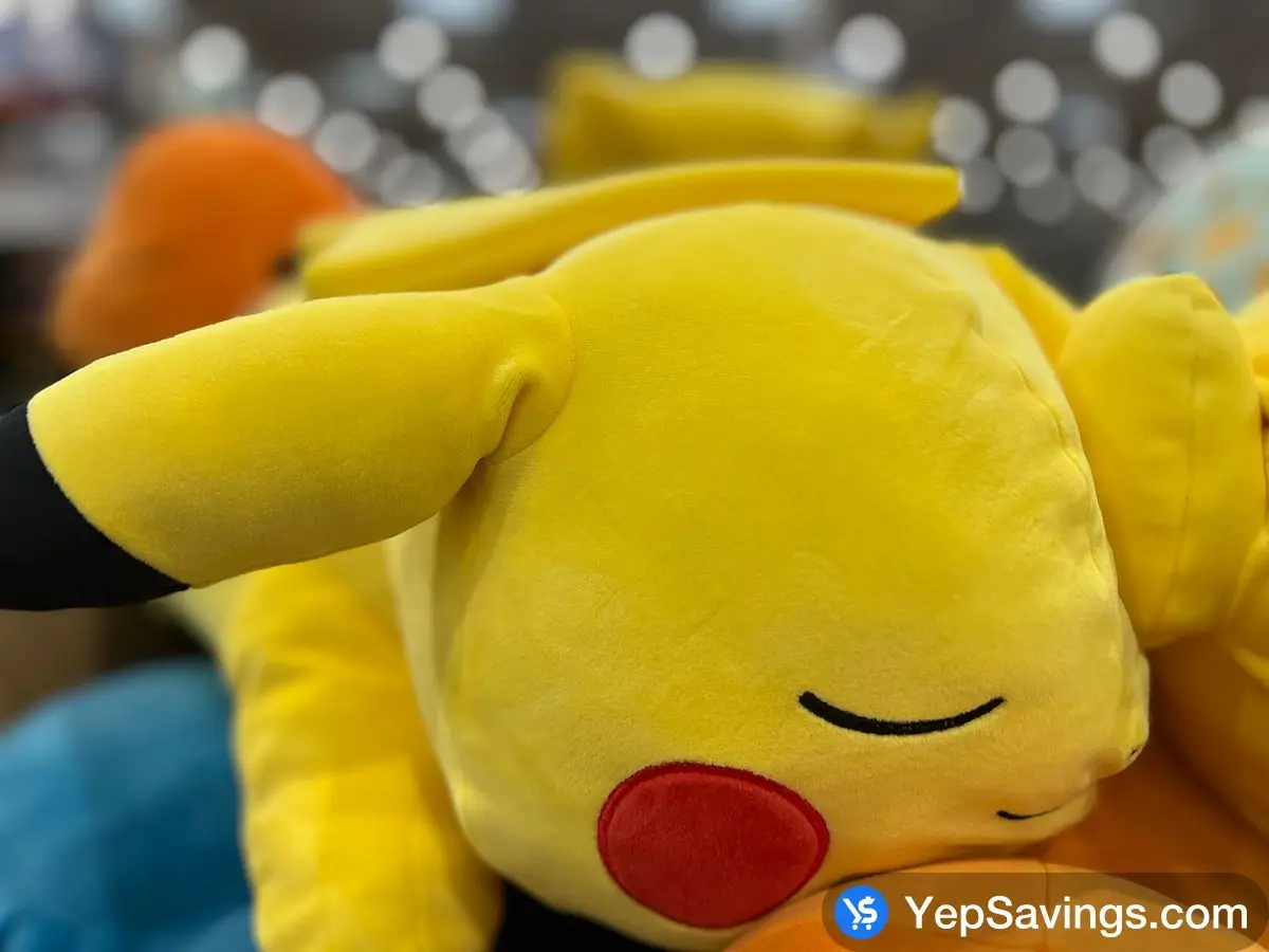 Costco POKEMON 18 " SLEEPING PLUSH ASSORTMENT - Canada (ITM 1746386)