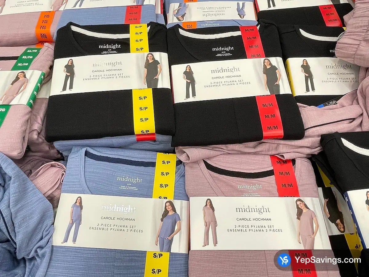 Costco CAROLE HOCHMAN MIDNIGHT 2 PIECE SET + LADIES SIZES S - XXL - Canada (ITM 9776100)