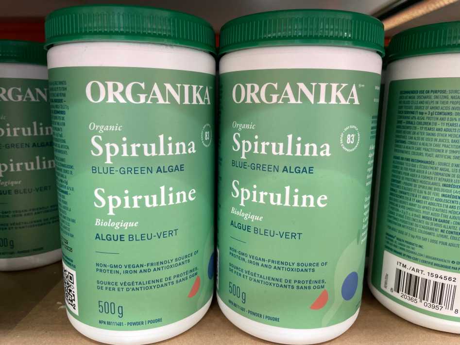 Costco ORGANIKA SPIRULINA POWDER 500G - Canada (ITM 1594562)